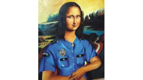 Polis Mona Lisa